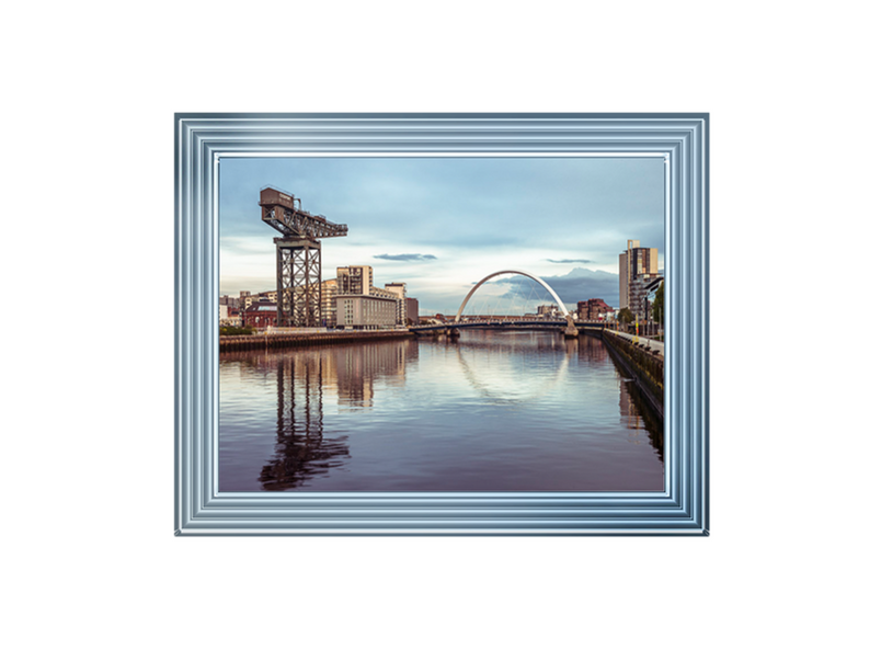 View along the river Clyde