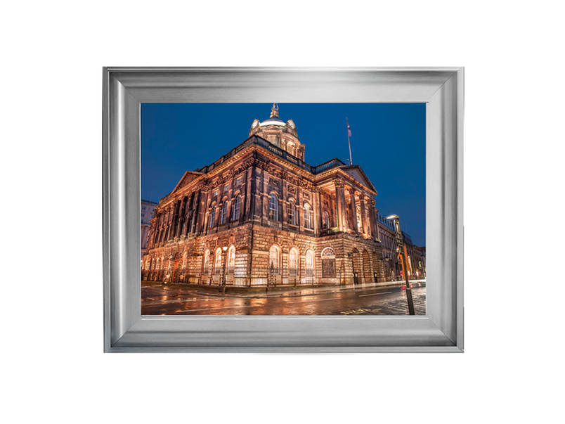 Town Hall Building at night