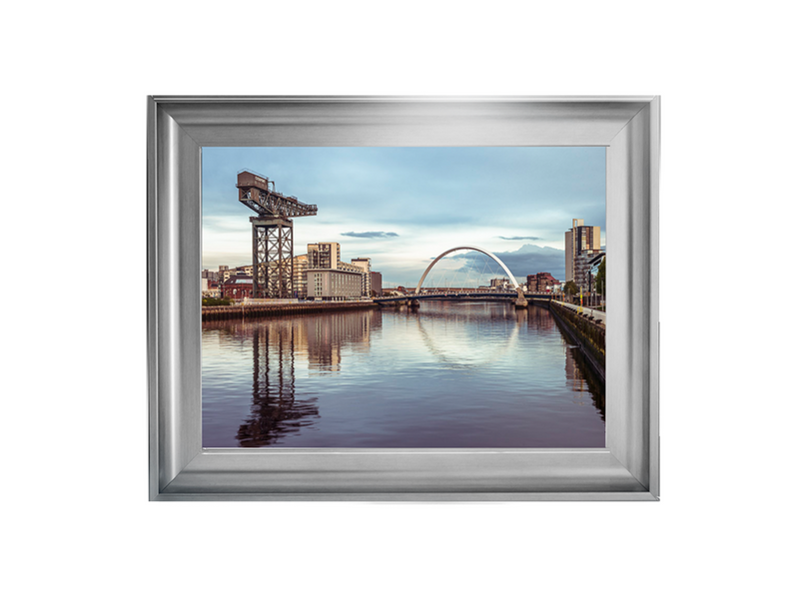 View along the river Clyde