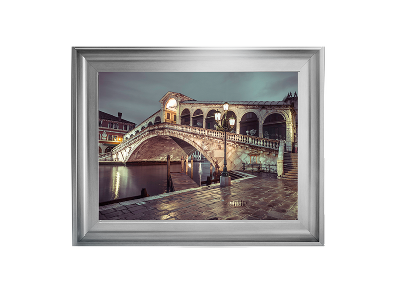 Rialto Bridge at night, Venice, Italy I