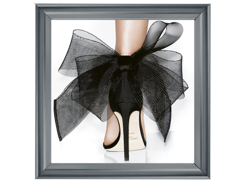 Black heel & bow