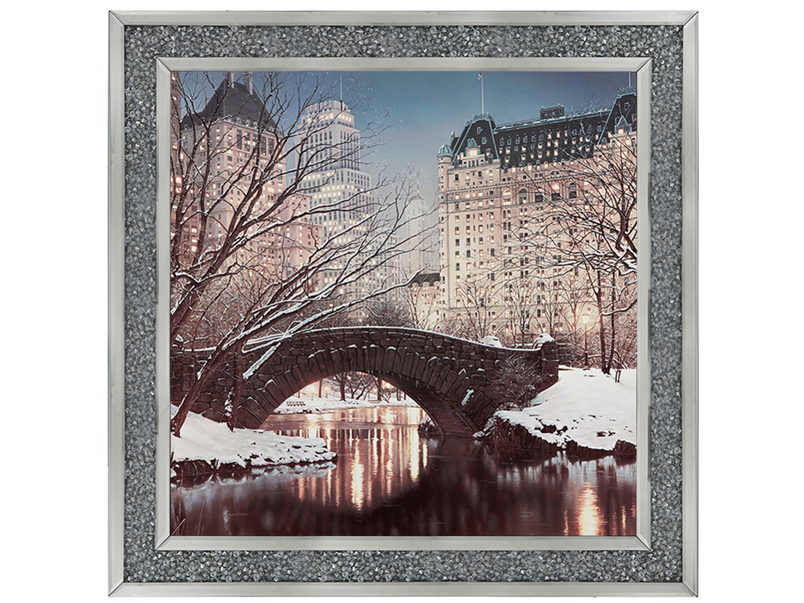 Gapstow Bridge in Winter, Central Park, New York