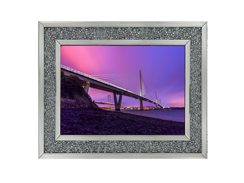 Queensferry Crossing in the evening