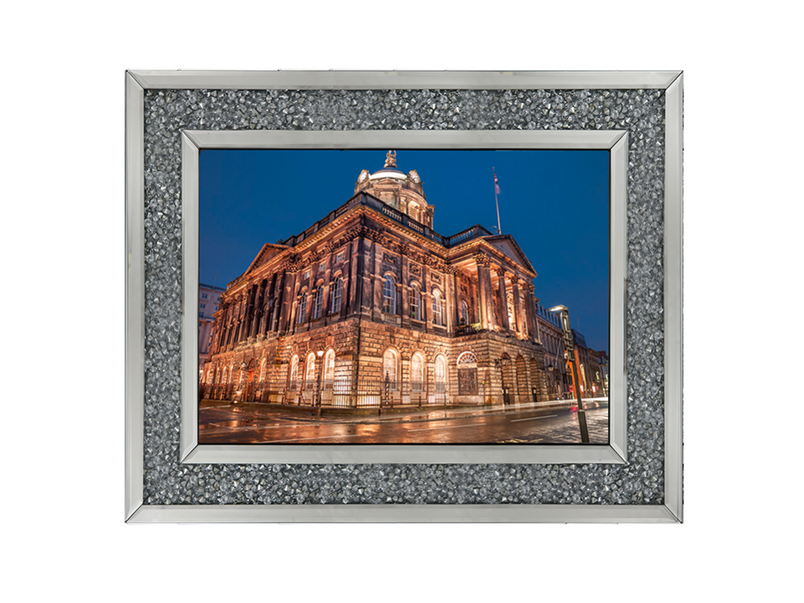 Town Hall Building at night