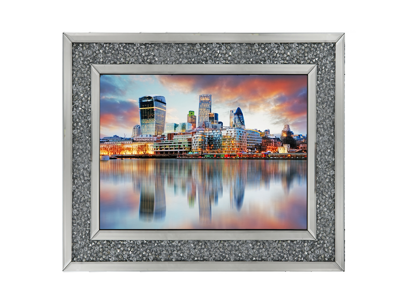 Reflection of London in water