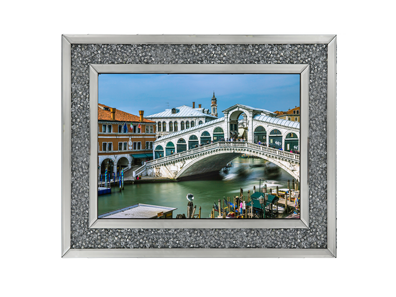 Famous Rialto bridge, Venice