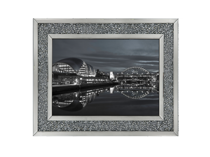 The Sage Gateshead and the Tyne bridge, Newcastle Upon Tyne I