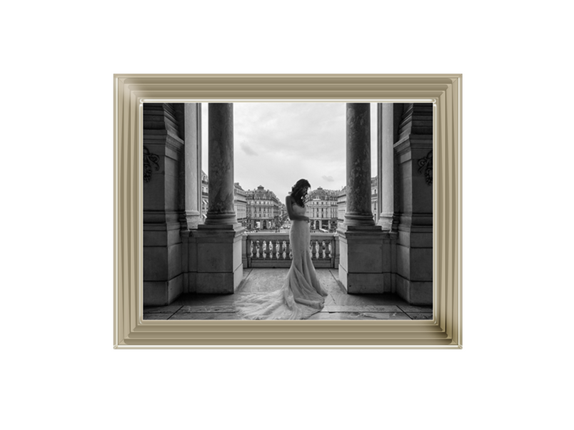 Balcony on a boulevard, Paris