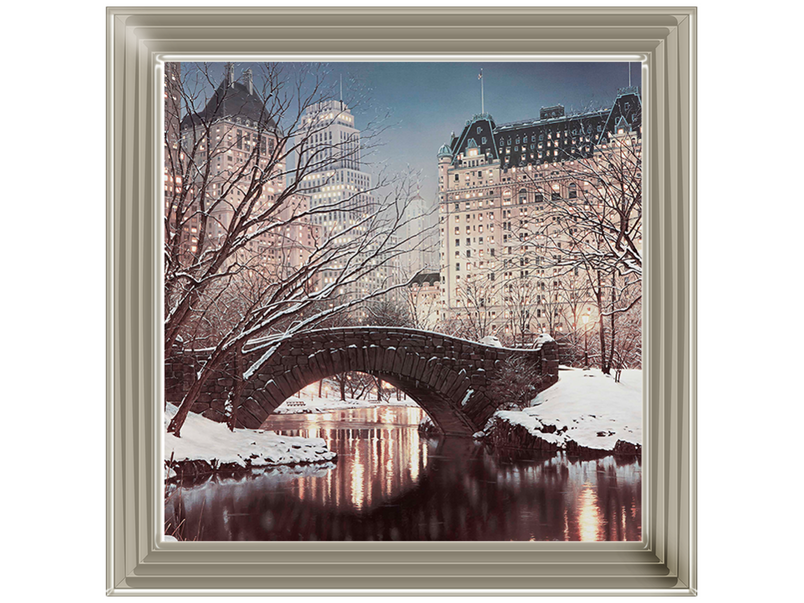 Gapstow Bridge in Winter, Central Park, New York