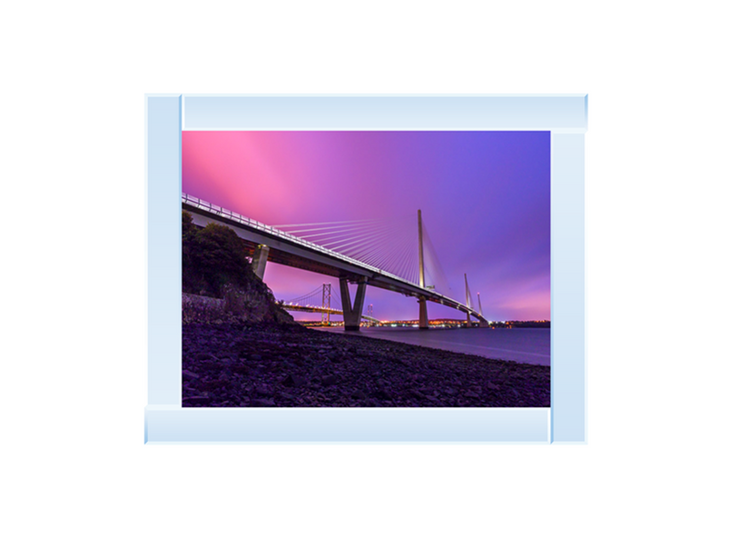 Queensferry Crossing in the evening