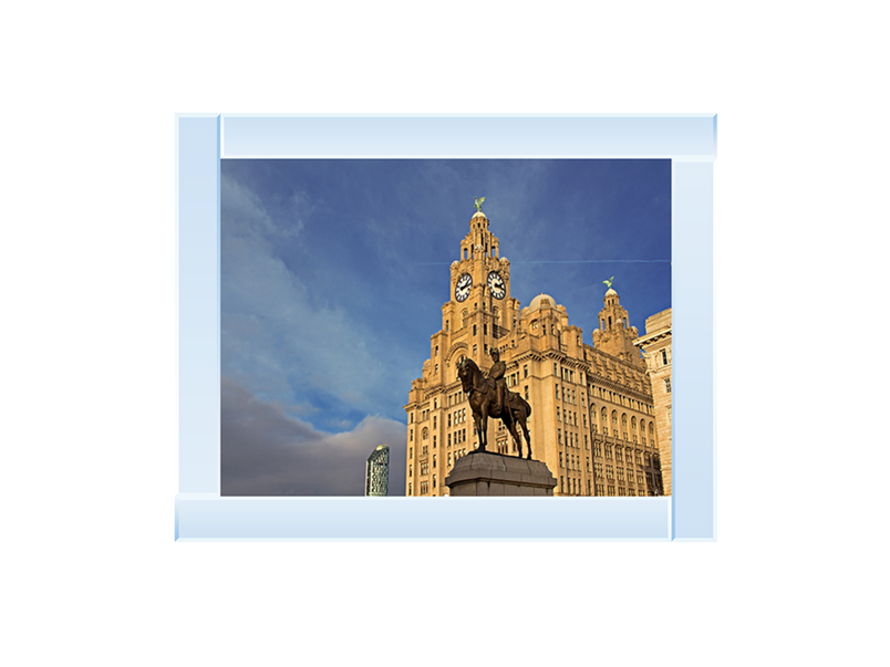 Royal Liver Building in Liverpool UK