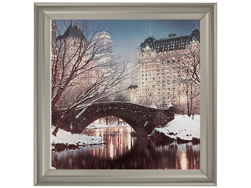 Gapstow Bridge in Winter, Central Park, New York