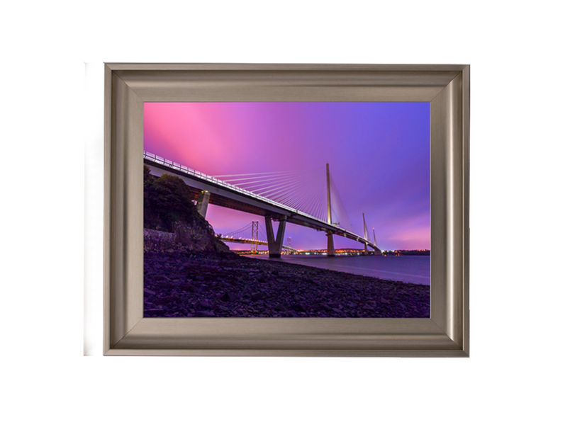 Queensferry Crossing in the evening