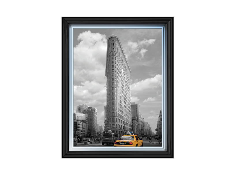 Yellow Cabs at Flatiron Building