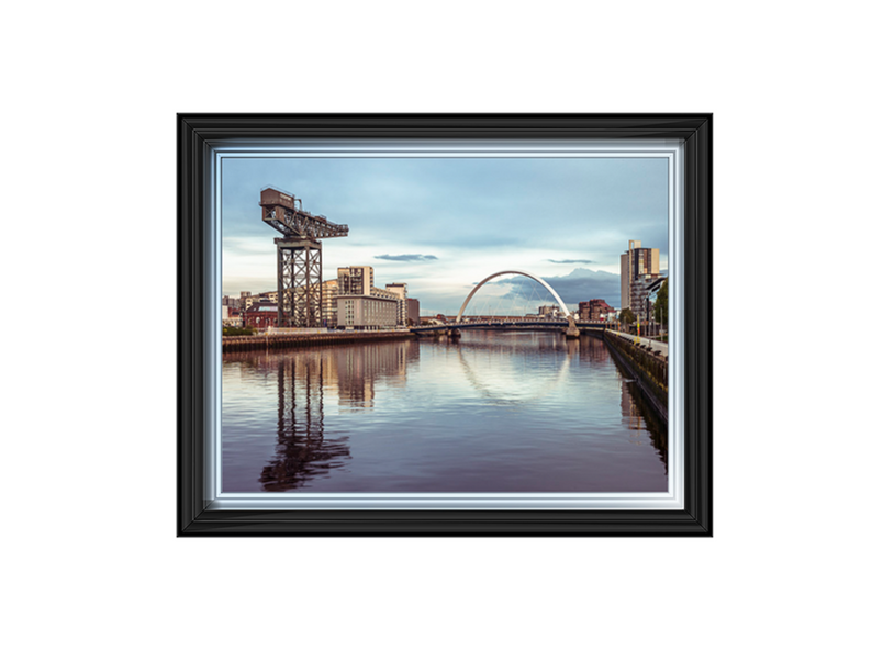 View along the river Clyde