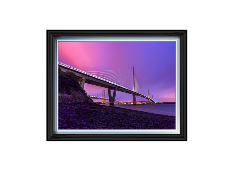 Queensferry Crossing in the evening