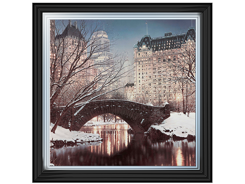 Gapstow Bridge in Winter, Central Park, New York
