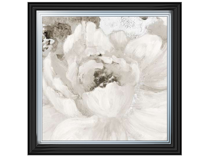Light Grey Flowers I by Lanie Loreth