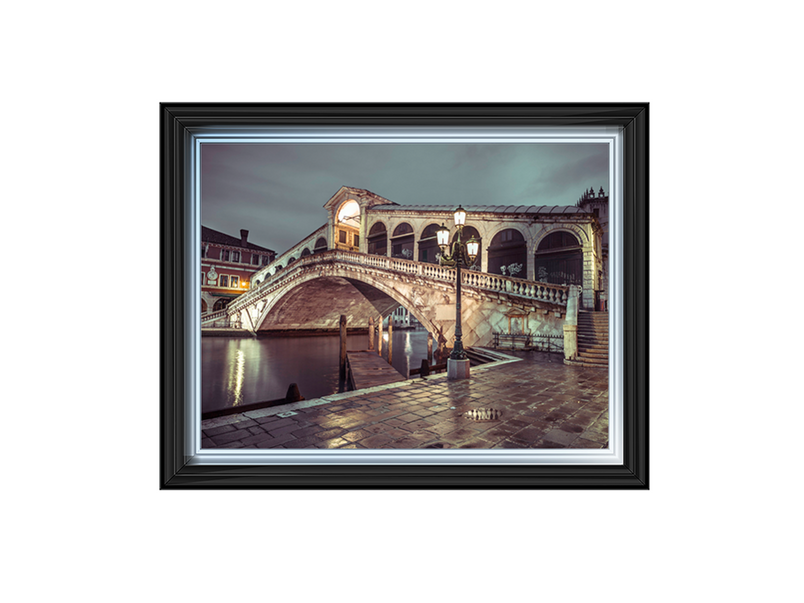 Rialto Bridge at night, Venice, Italy I