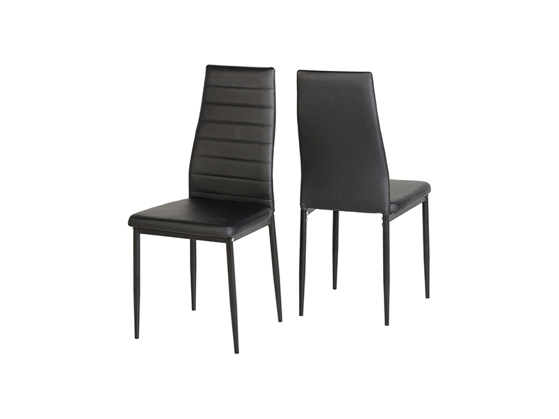 Afina Faux Leather Dining Chair (Set of 2)