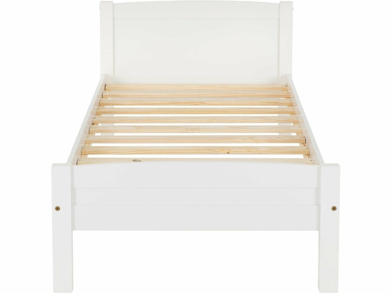 Amber 3ft Bed White