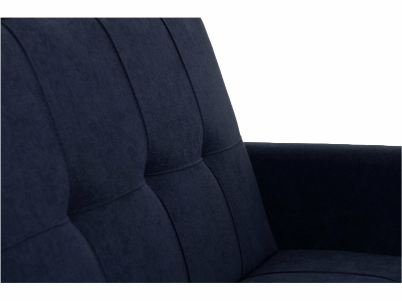 Astoria Sofa Bed Navy Blue Fabric