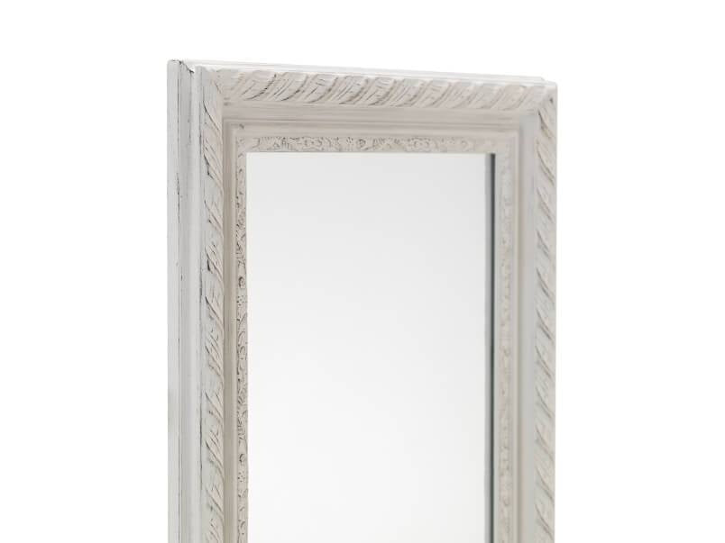 Allegro White Dress Mirror