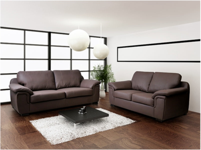 Amy 3+2 Faux Leather Sofa Set