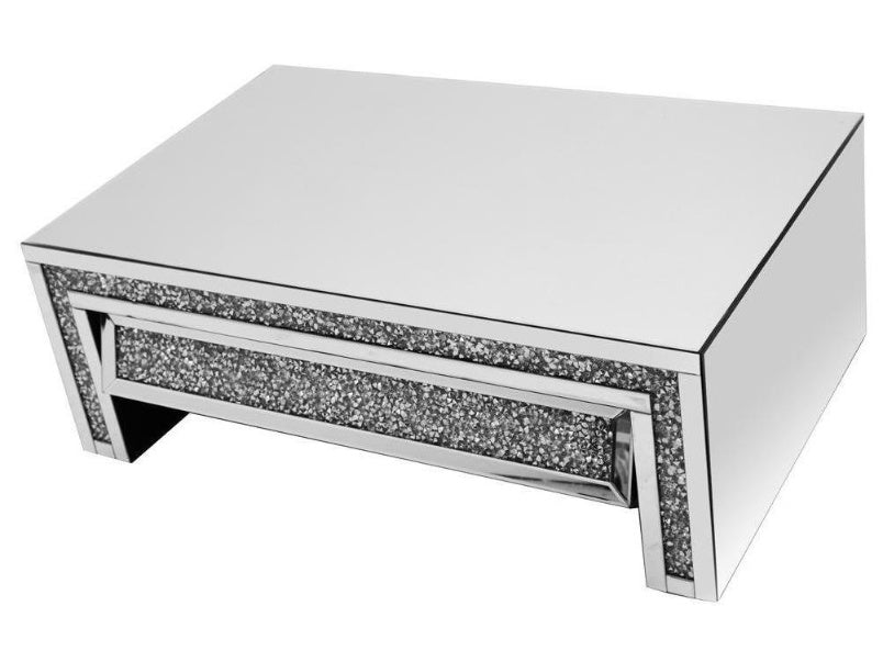 Roma Crush Diamond Angled Drawer Coffee Table