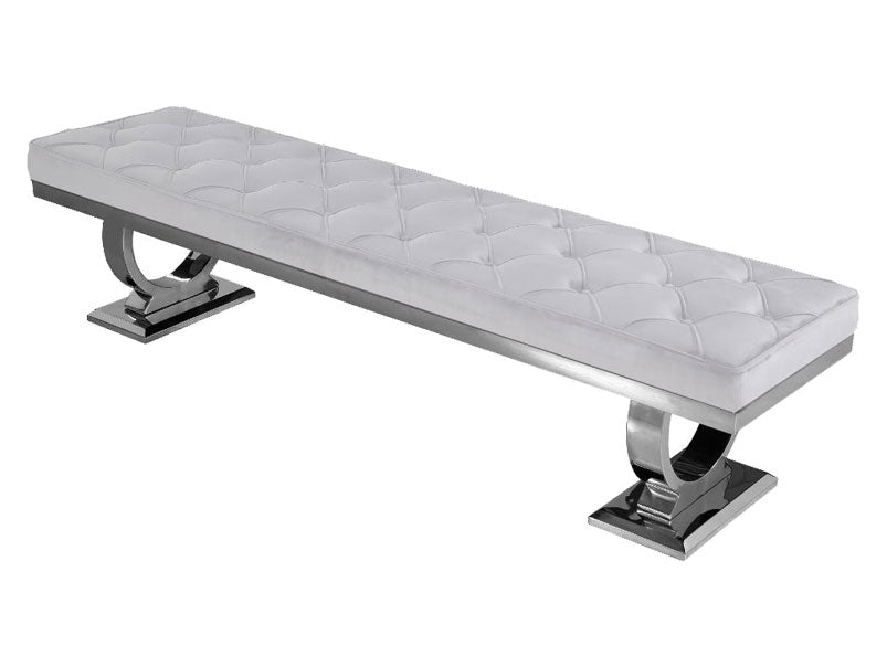 Lennox Velvet Dining Bench