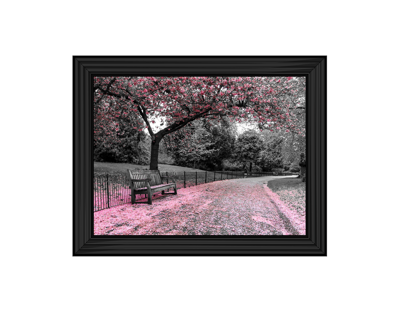 Park bench Pink