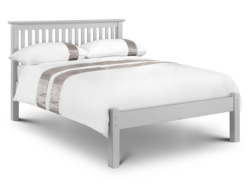 Bailey Low Foot End Bed Dove Grey Finish