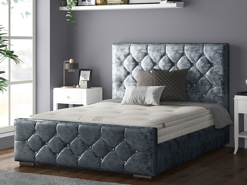 Belle Bed Crush Velvet Denium