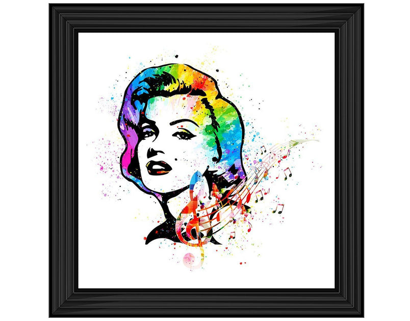 Colourful Marilyn Monroe