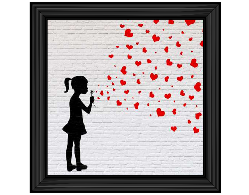 Sowing the seeds of Love, inspired by Banksy