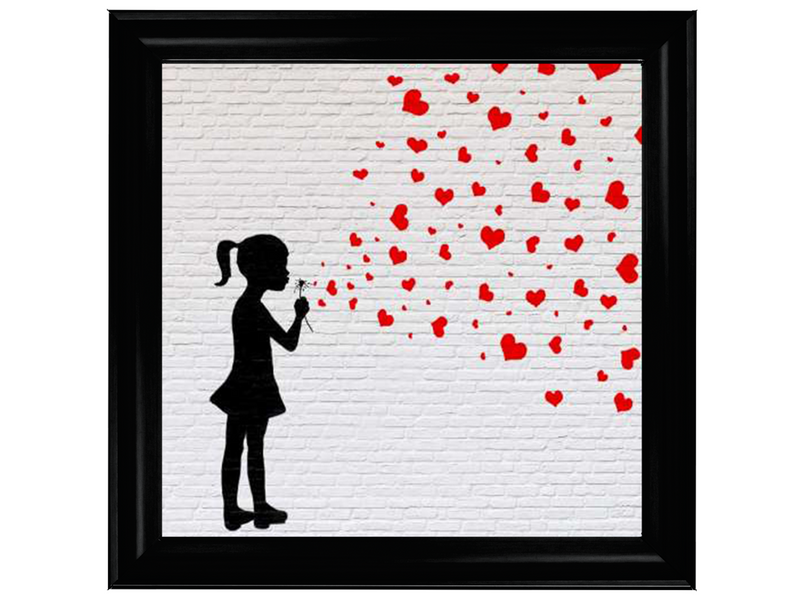 Sowing the seeds of Love, inspired by Banksy