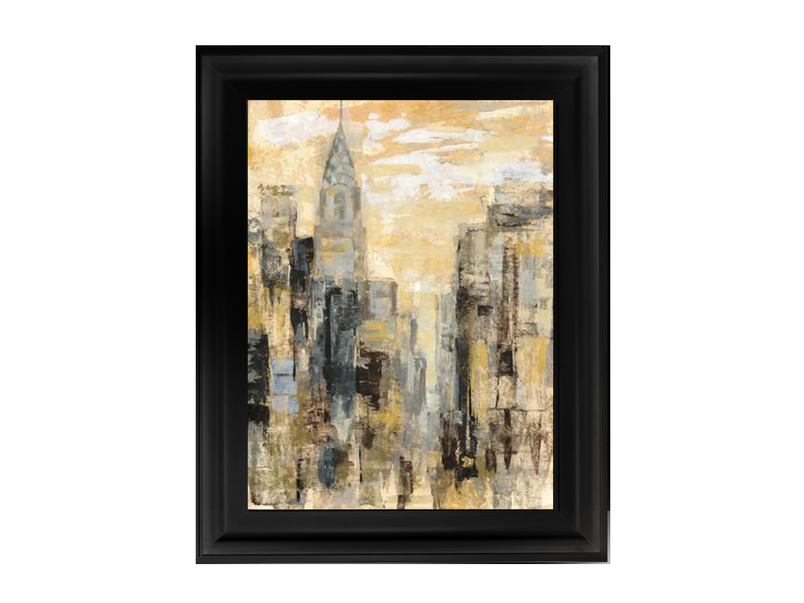 Manhattan Gray and Gold I