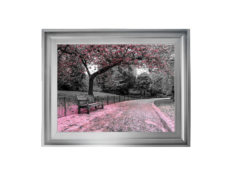 Park bench Pink