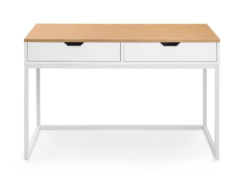 California Desk White/Oak