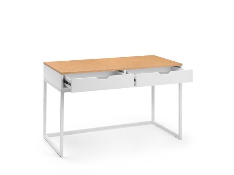 California Desk White/Oak