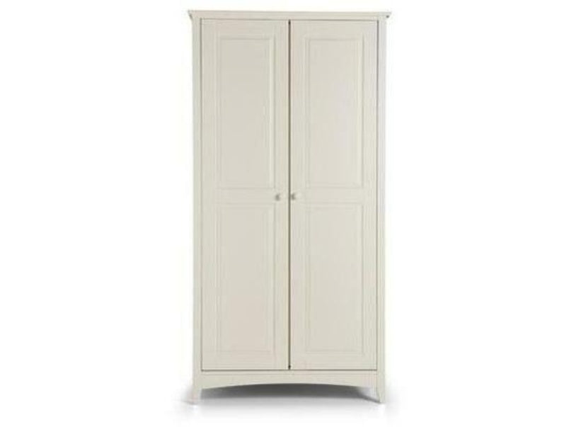 Cameo 2 Door Wardrobe Stone White