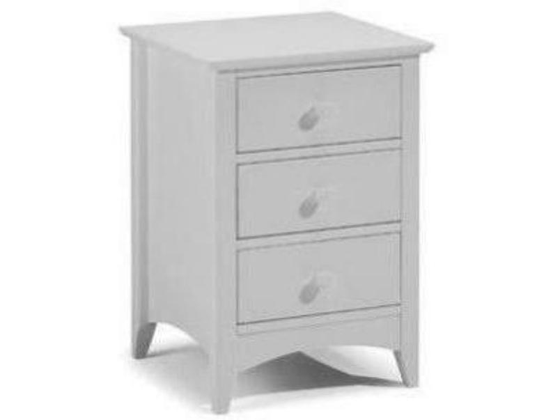 Cambridge 3 Drawer Bedside