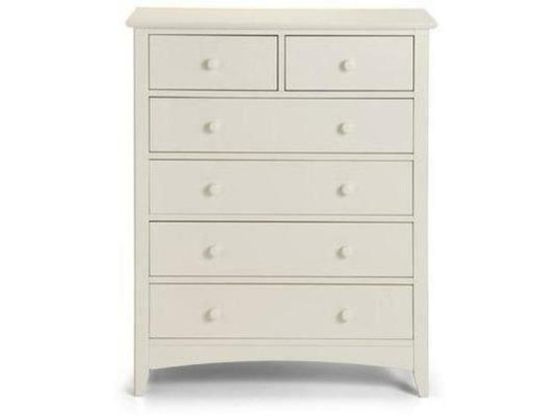 Cameo 4+2 Drawer Chest Grey