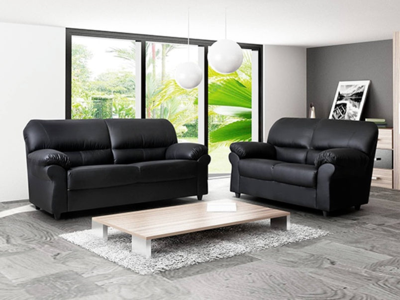 Candy 3+2 Faux Leather Sofa Set