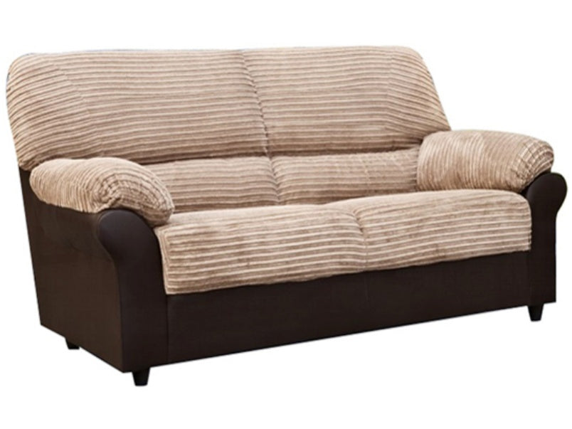 Candy 3+2 Fabric Sofa Set Brown