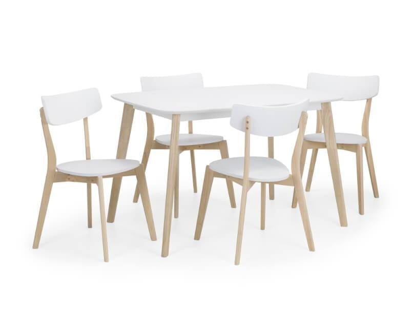 Cargo Rectangular Dining Table White