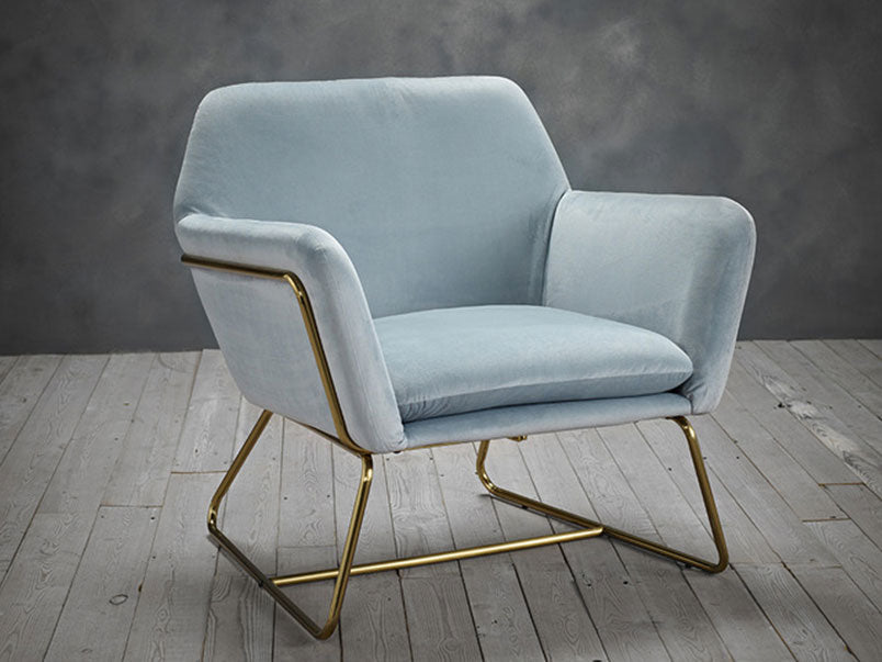 Clifton Plush Velvet Armchair