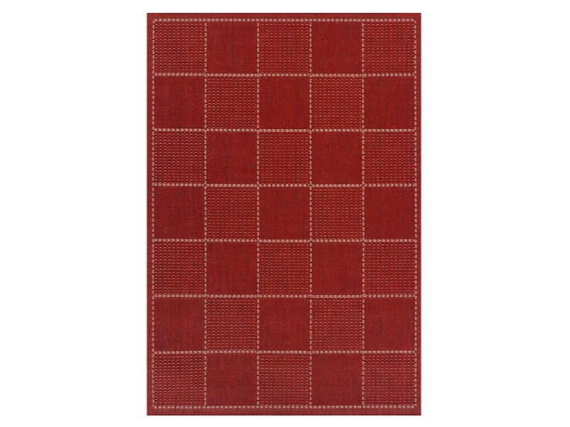 Check Flatweave Rug