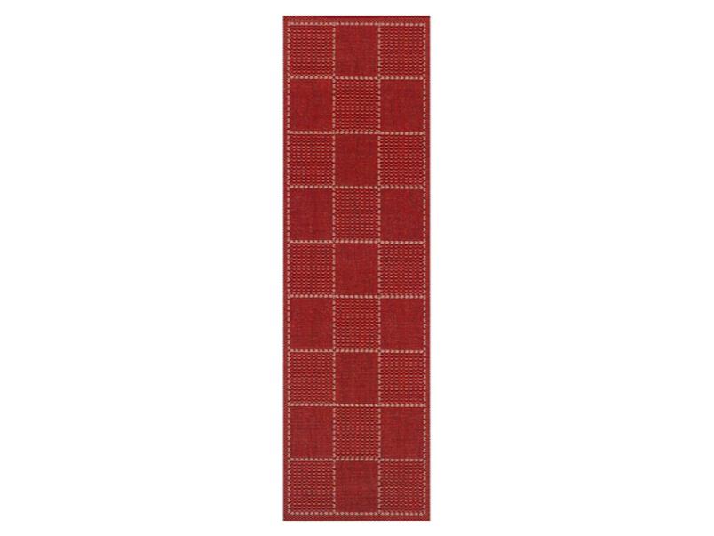 Check Flatweave Runner