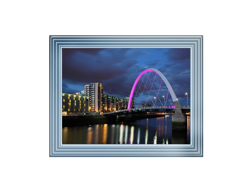 Glasgow Cityscape Scotland in colour